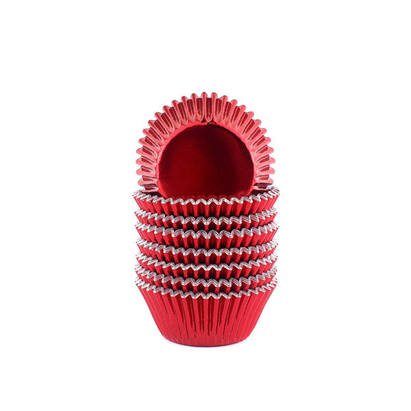 Enjay Red Brite Mini Foil Baking Cup 500 ct