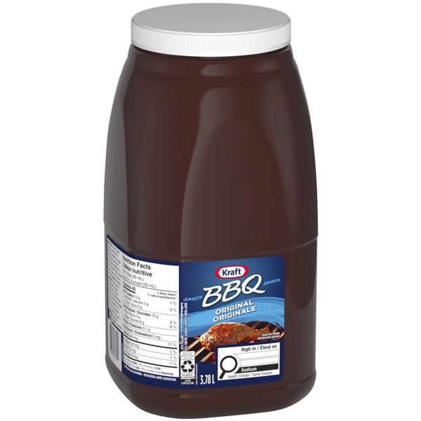 Kraft Bbq Sauce 2x3.78 L