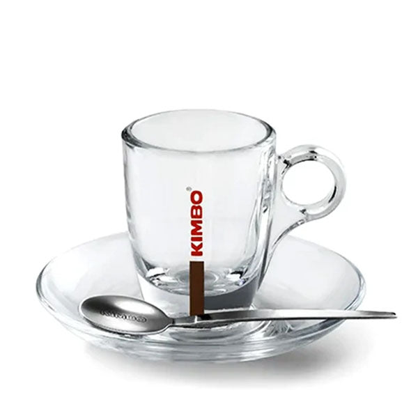 Kimbo 6-PC Espresso Glass Cup Set