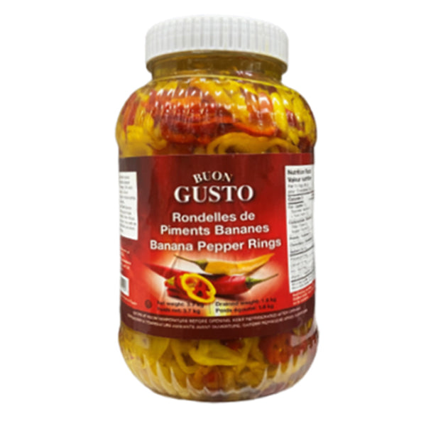 Buon Gusto Hot Pepper Rings 4 L