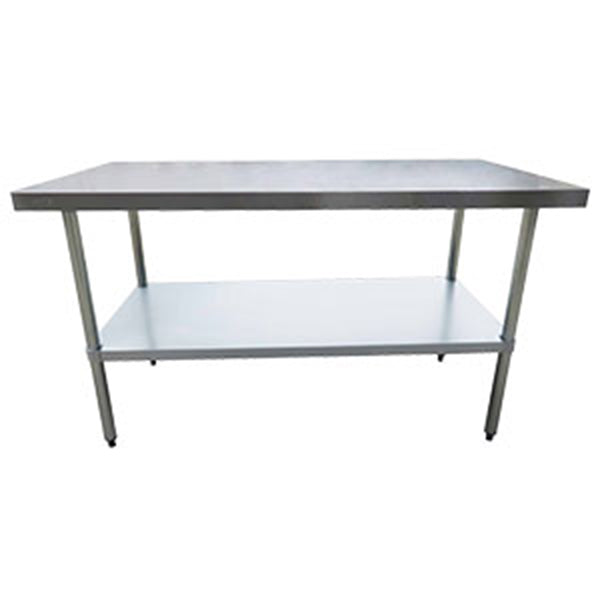 EFI 24*72 Backsplash Stainless Work Table