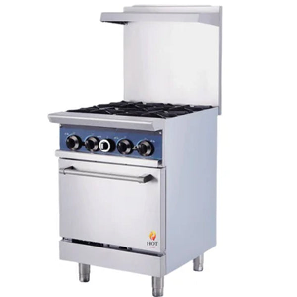 Hotzone 4 Burner Range 24"