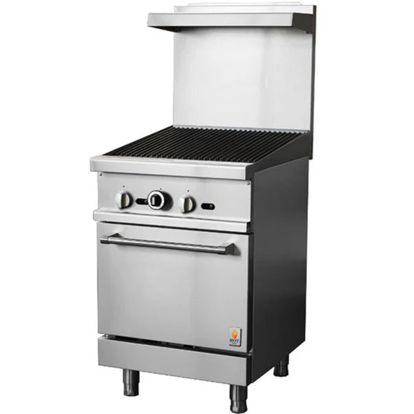 Hotzone 24" Range with Charbroiler Top