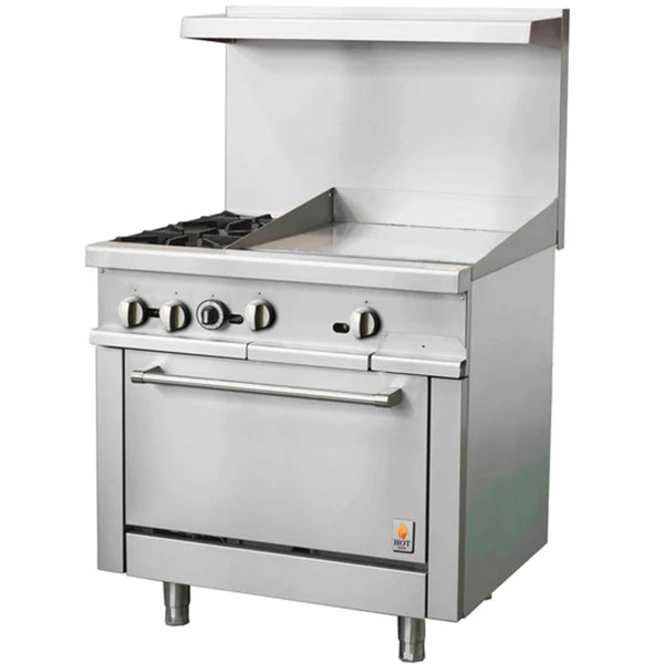Hotzone Range with 12" Griddle 24"