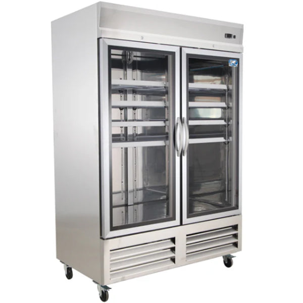 Coldzone 54RS-G2 54" S/s Body Glass Door Refrigerator
