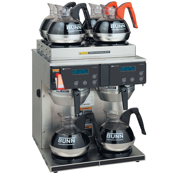 BUNN Axiom 4/2 Twin Coffee Brewer with 6 ct