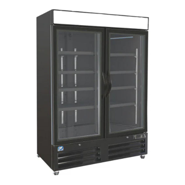 Coldzone F49-g2/b 2 Glass Door Merchandiser Freezer 49"