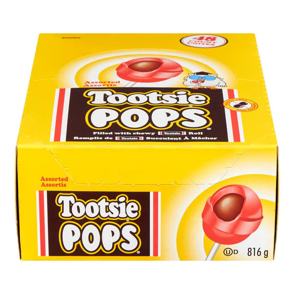 Tootsie Roll Assorted Pops 48 ct