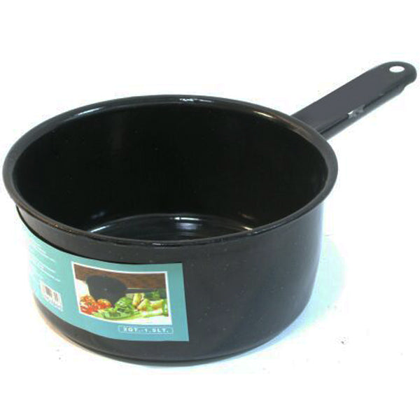 Standa Sauce Pan 2 Qt. Enamel