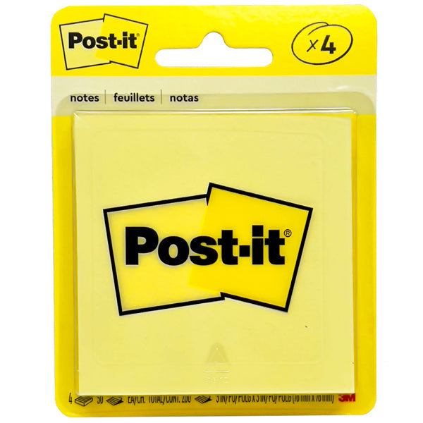 Post It Notes 4-Pack