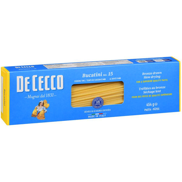 De Cecco #15 Bucatini 454 g