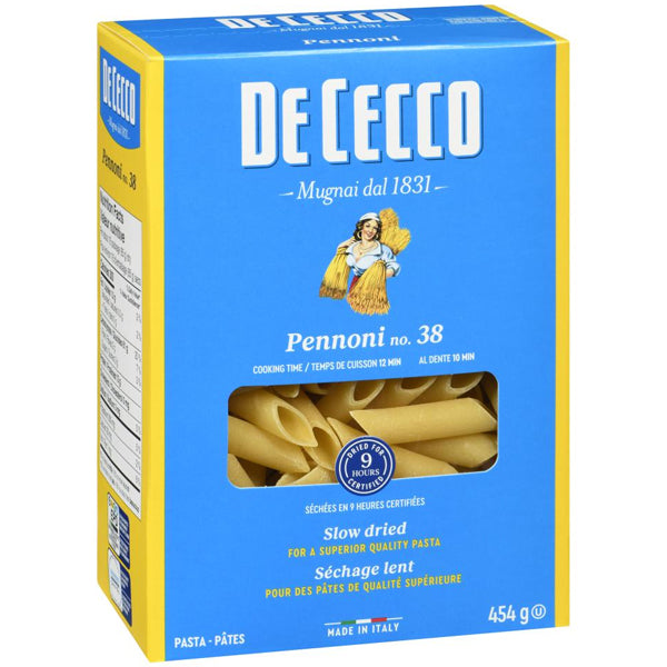 De Cecco #38 Pennoni Lisci 454 g