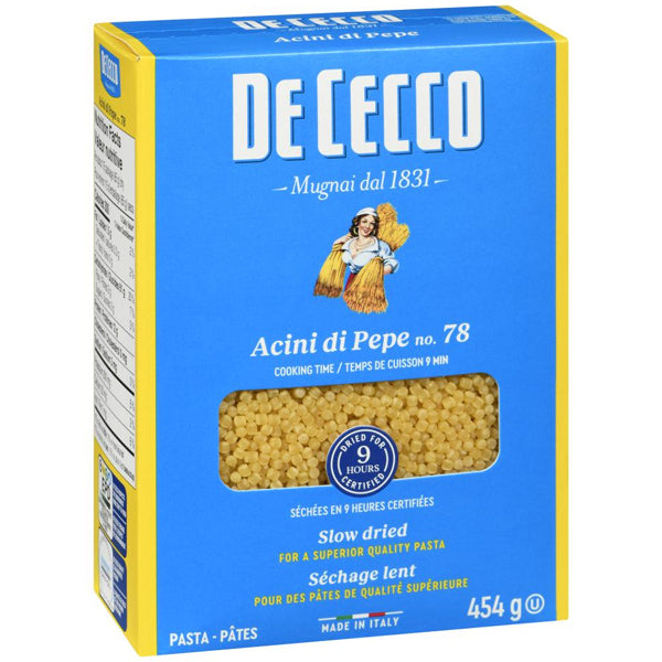 De Cecco #78 Acini Di Pepe 454 g