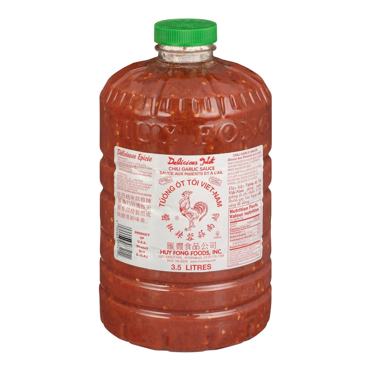 Huy Fong Chili Garlic Sauce 3.5 L