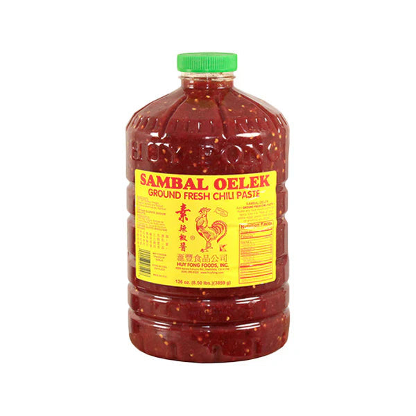 Huy Fong Sambal Oelek Chili Paste 3x3.5 L