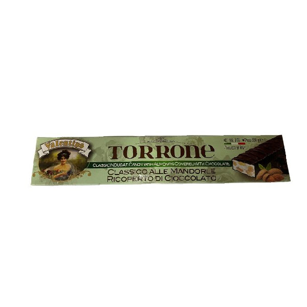 Valentino Hard Chocolate Covered Torrone 200 g