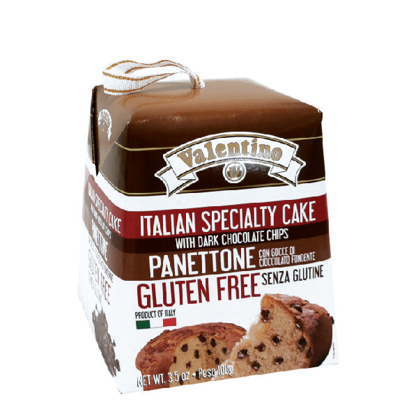 Valentino Gluten Free Panettone w/ Chocolate Chip 100 g