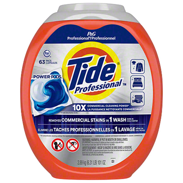 Tide Professional Power Laundry Pods 63 ct