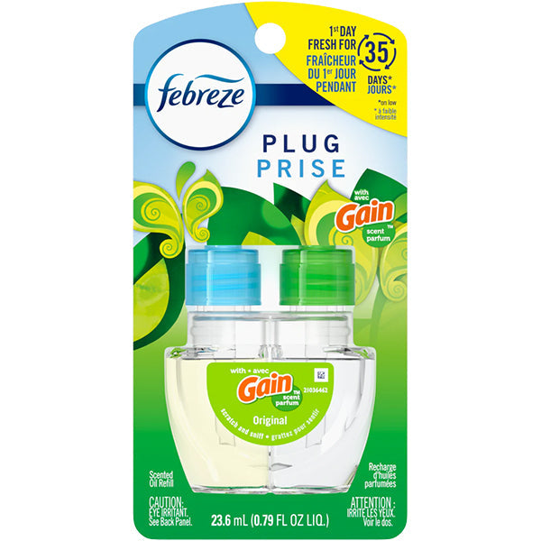 Febreze Plugin Gain Original Scented Oil Refill 23.6 mL