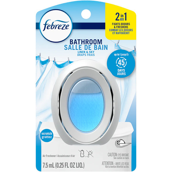 Febreze Bathroom Linen and Sky Air Freshner 7.5 mL