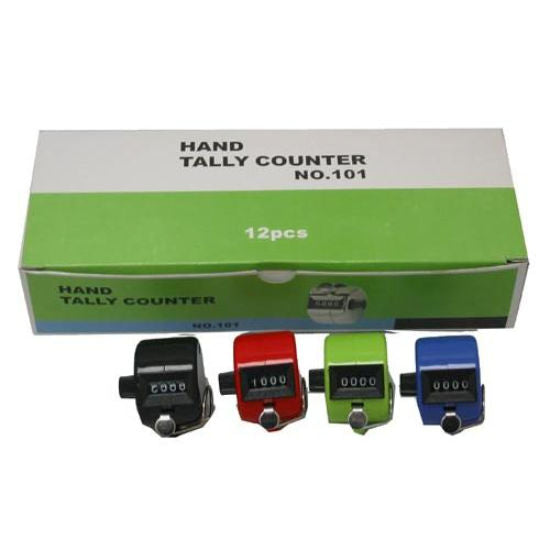 Hand Tally Counter 4-COLOUR