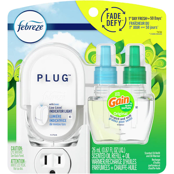 Febreze Action Gain Energized Plug Air Freshner 26 mL