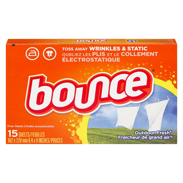 Bounce Sheets Outdoor Fresh 15SHTS