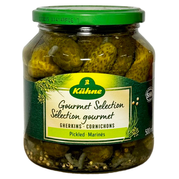 Kuhne Gourmet Selection Sweet Gherkins 500 mL