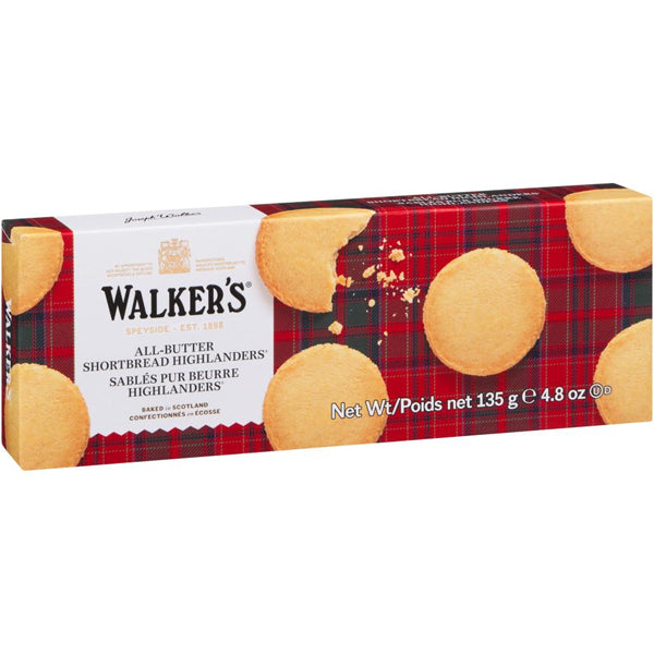 Walkers Shortbread Highlander Cookies 135 g