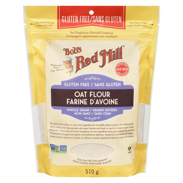 Bobs Red Mill Oat Flour Gluten Free 510 g