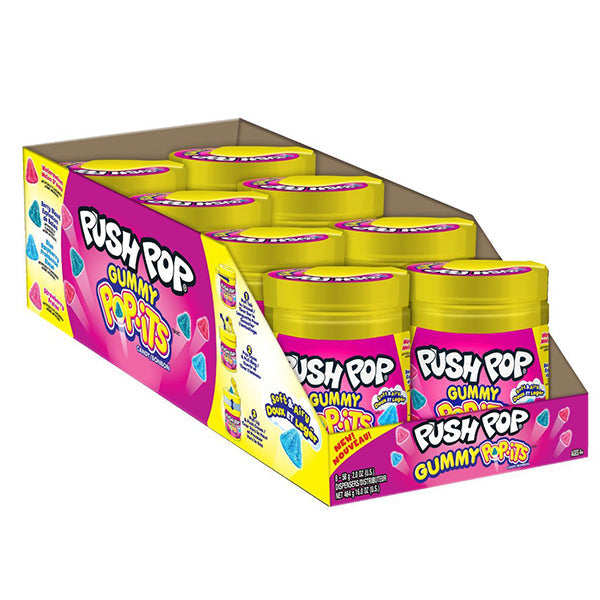Bazooka Candy Brands Push Pop Gummy 58 g
