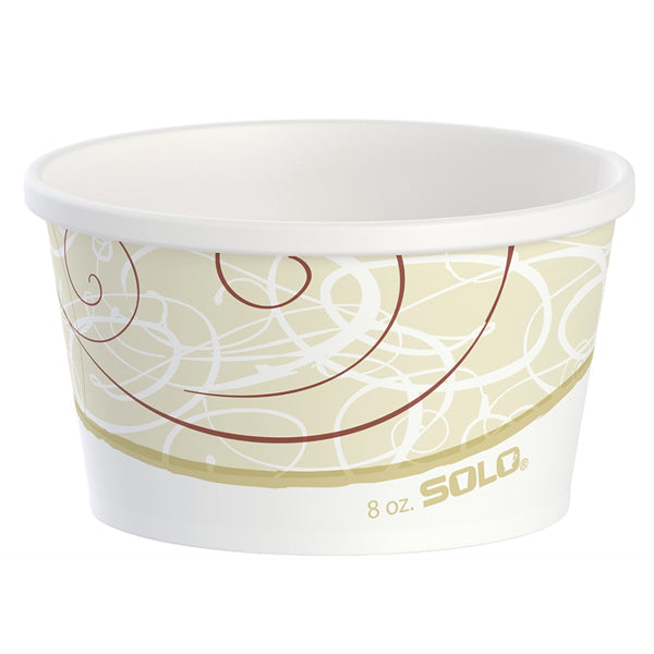 SOLO 8 oz Symphony Combo Paper Containers 250 ct