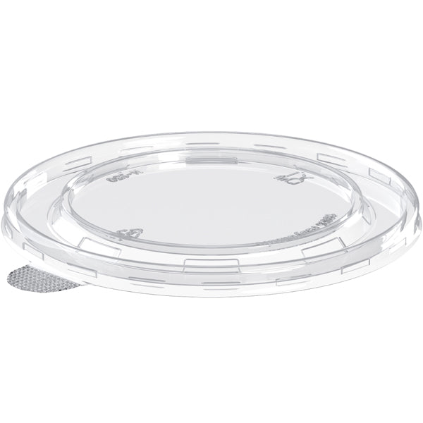 DART Clear Flat Vented Lid Pp 50 ct