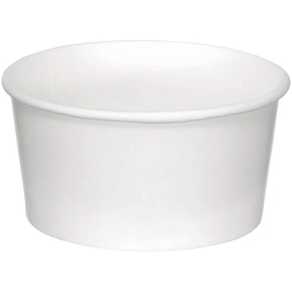 SOLO 6 oz Food Container White 50 ct