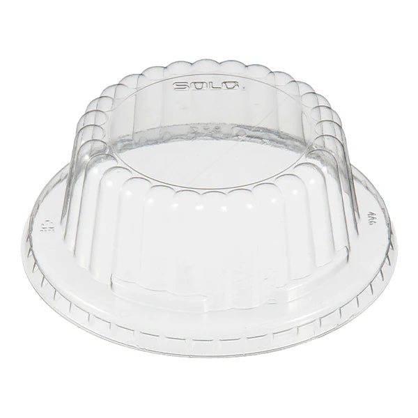 DART Solo Dome Lid No Hole 6/8/10 oz 100 ct