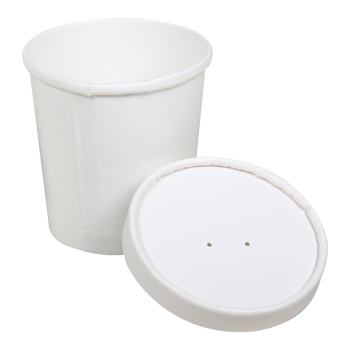 SOLO 16 oz White Combo Paper Food Container 250 ct