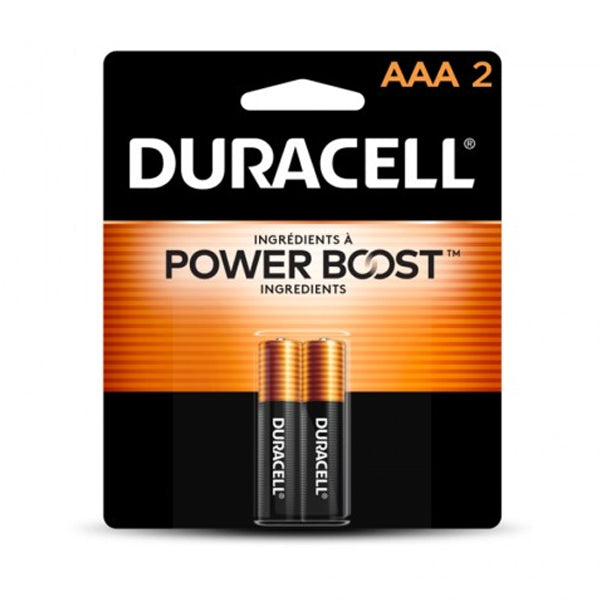 Duracell Coppertop Aaa 2 ct