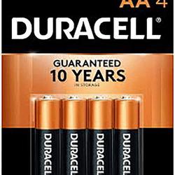 Duracell Coppertop Aa 4 ct