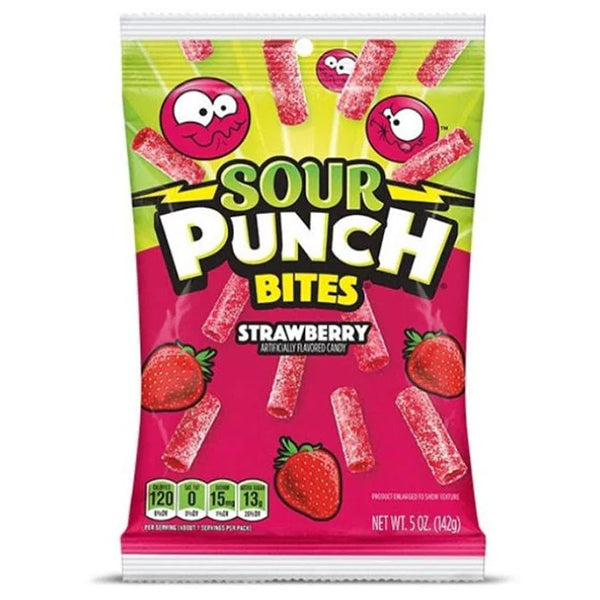 Sour Punch Bites Kids Strawberry 141 g