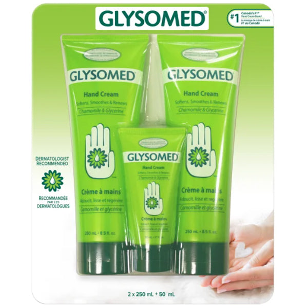 Glysomed Hand Cream Asst Size 3-Pack