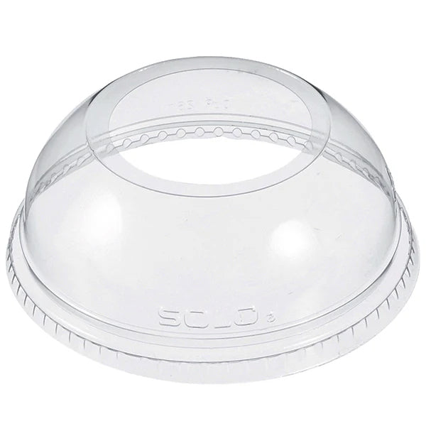 DART 16/24 oz Dome Lid with Wide Hole 100 ct