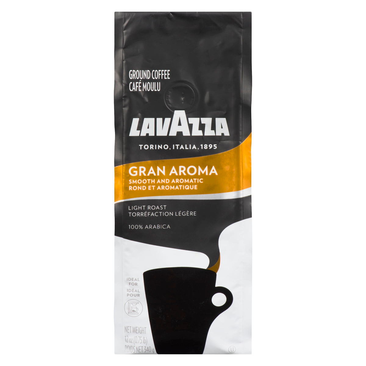 Lavazza Gran Aroma Drip Ground Coffee 340 g