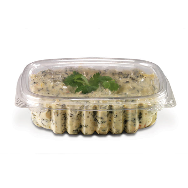 Crystal Seal Placon Clamshell 8 oz Cs08 200 ct