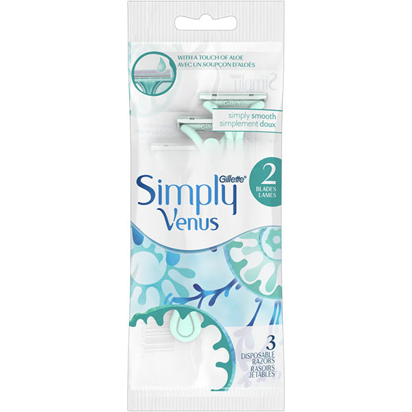 Gillette Simply Venus Razors 3 ct