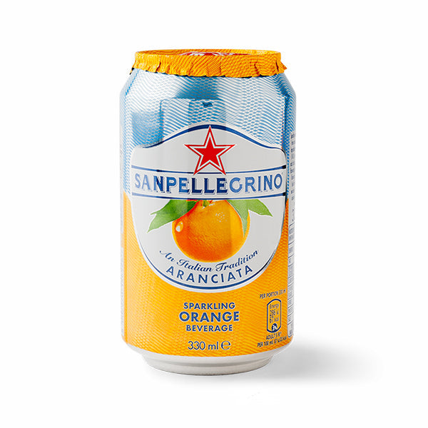 San Pellegrino Aranciata Cans 330 mL
