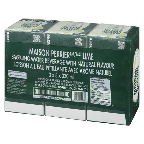 Maison Perrier Slim Cans Lime 3x8x330 mL