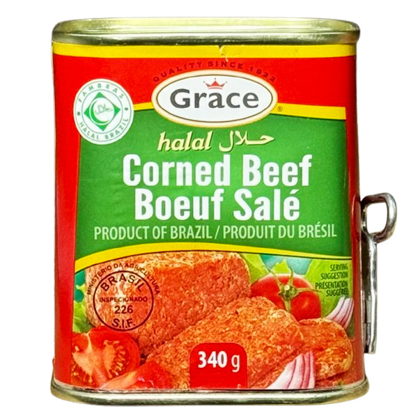 Grace Corned Beef Halal 340 g