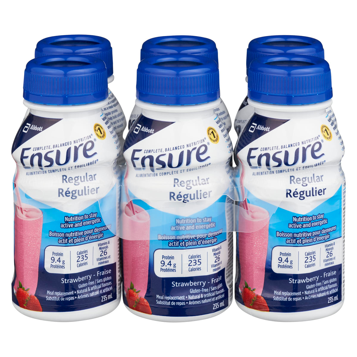 Ensure Strawberry Plastic Bottle 235 mL