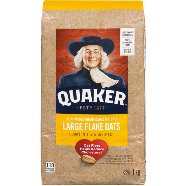 Quaker Large Flake Oats 1 kg