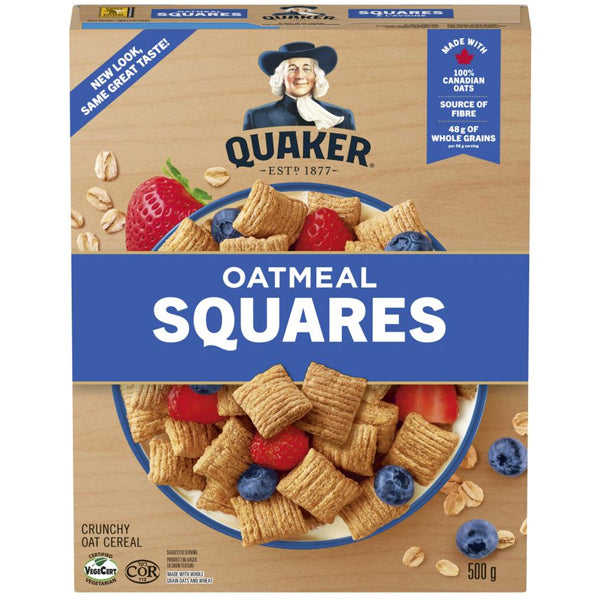Quaker Oatmeal Square Cereal 500 g